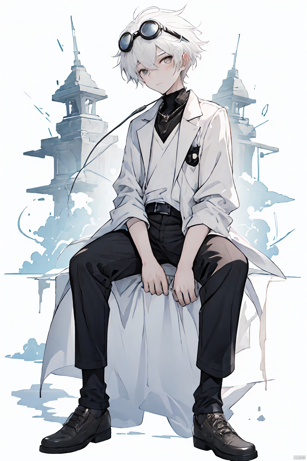  a boy,linkeas,full_body,sit
