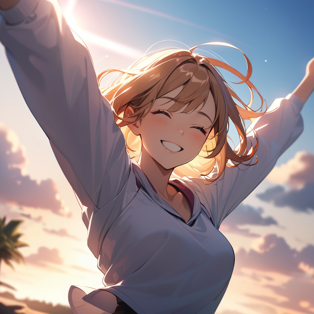 1girl,  solo,  upper body on Tensor.Art