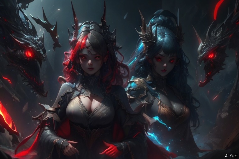  Masterpiece, high detail, 8K, high-definition, 1girls,many red eyes, cinematic lighting effects, depth of field


