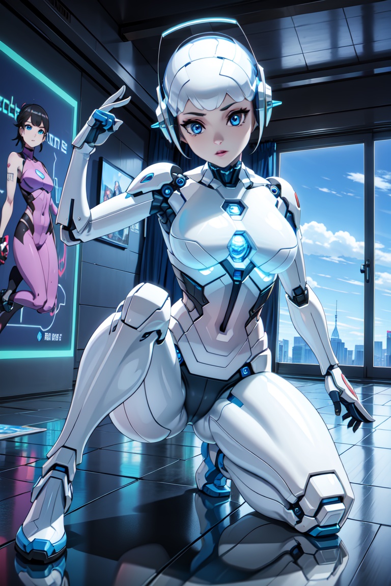 android blue Eyes,  (best quality,  masterpiece) on Tensor.Art