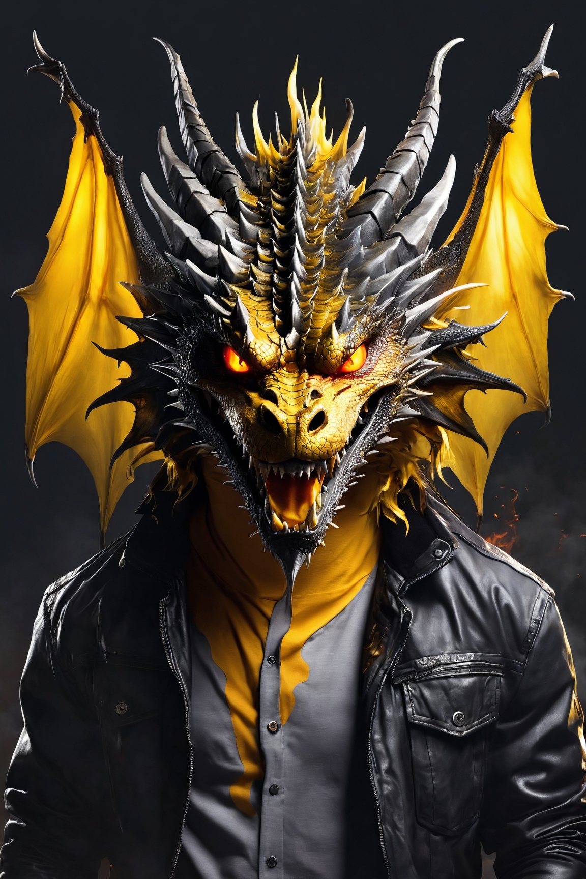 AiArtV,  Dragon,  open mouth by Ai Art Vision on Tensor.Art