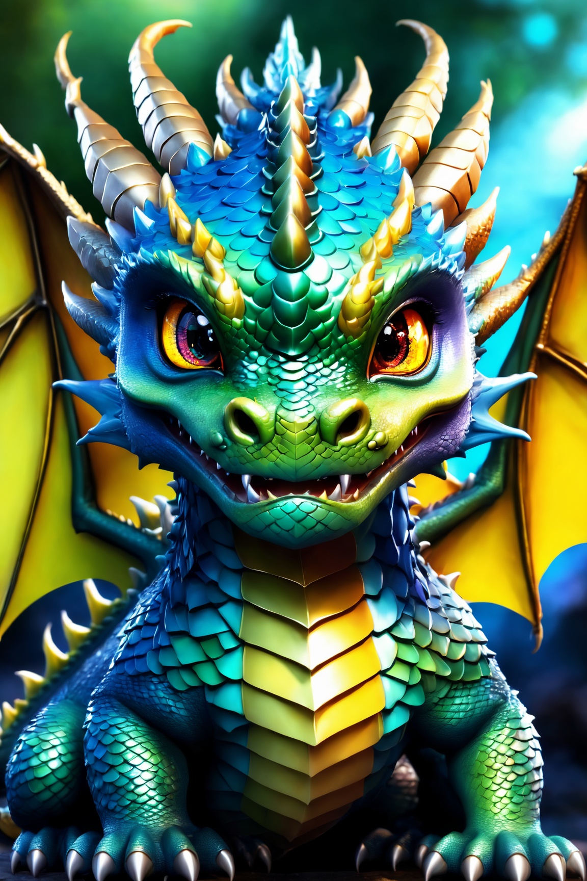 AiArtV,  baby Dragon,  solo by Ai Art Vision on Tensor.Art