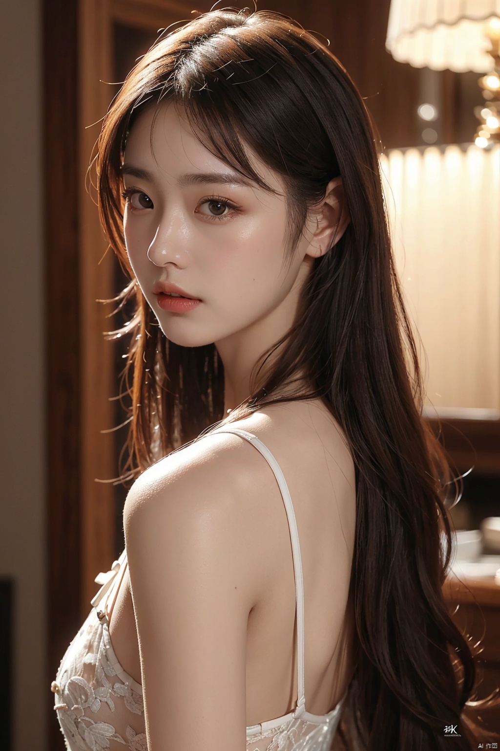  chijian,1girl,solo,long hair,looking at viewer,upper body,,, (high quality), best quality, (4k), 8k, super detailed, (full detail), (masterpiece), (realistic), super detailed,(Exquisite details) ,intricate,