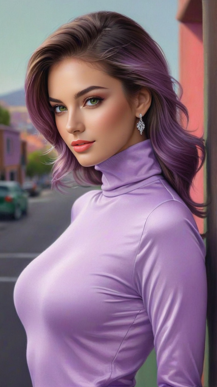 realistic half body portrait of a beautiful woman,  alluring neighbor's wife,  23yo on Tensor.Art