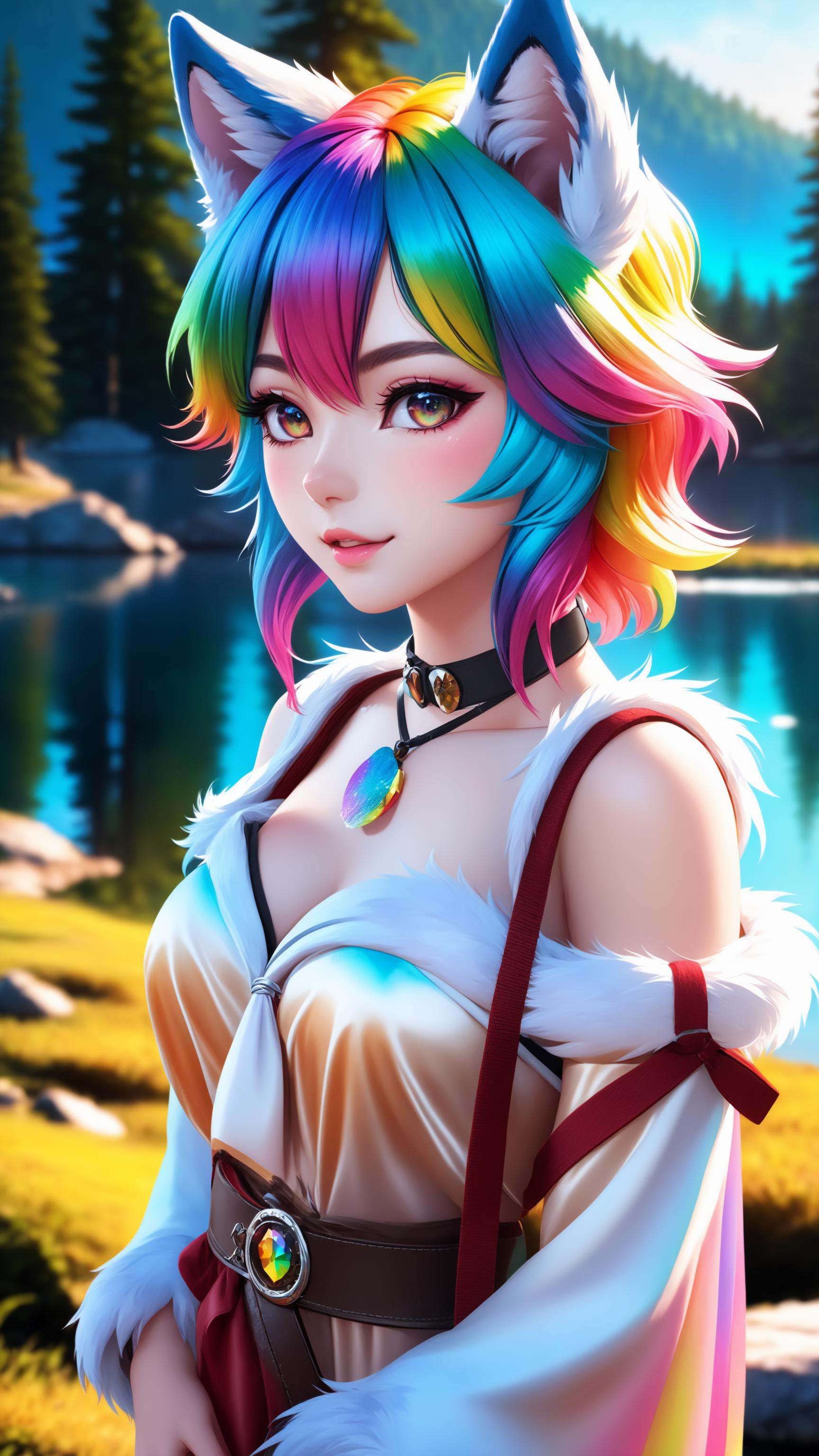 1girl,  furry girl,  anime furry women on Tensor.Art
