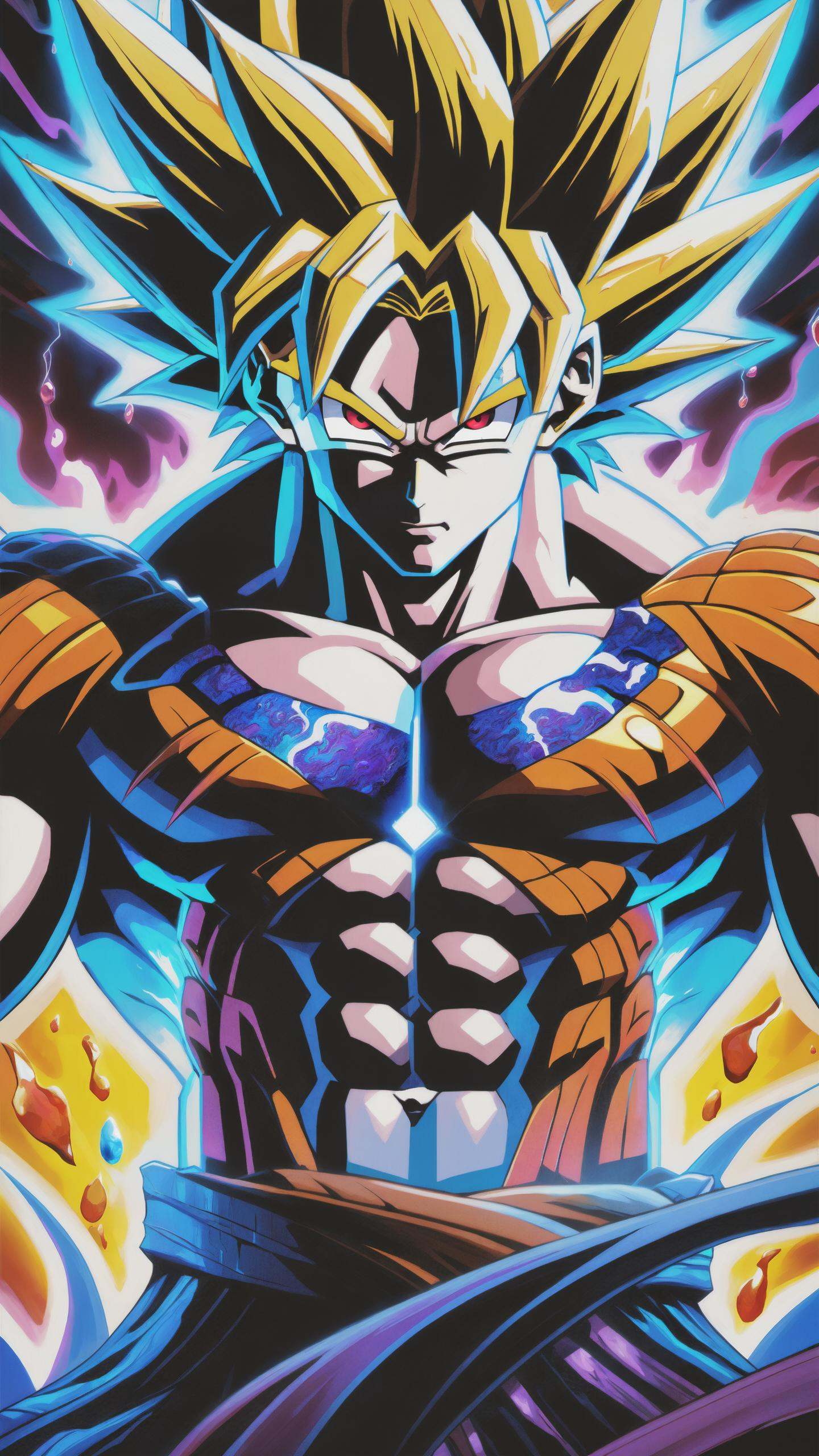 Goku ultra instinct,  dbz style,  jjba style on Tensor.Art