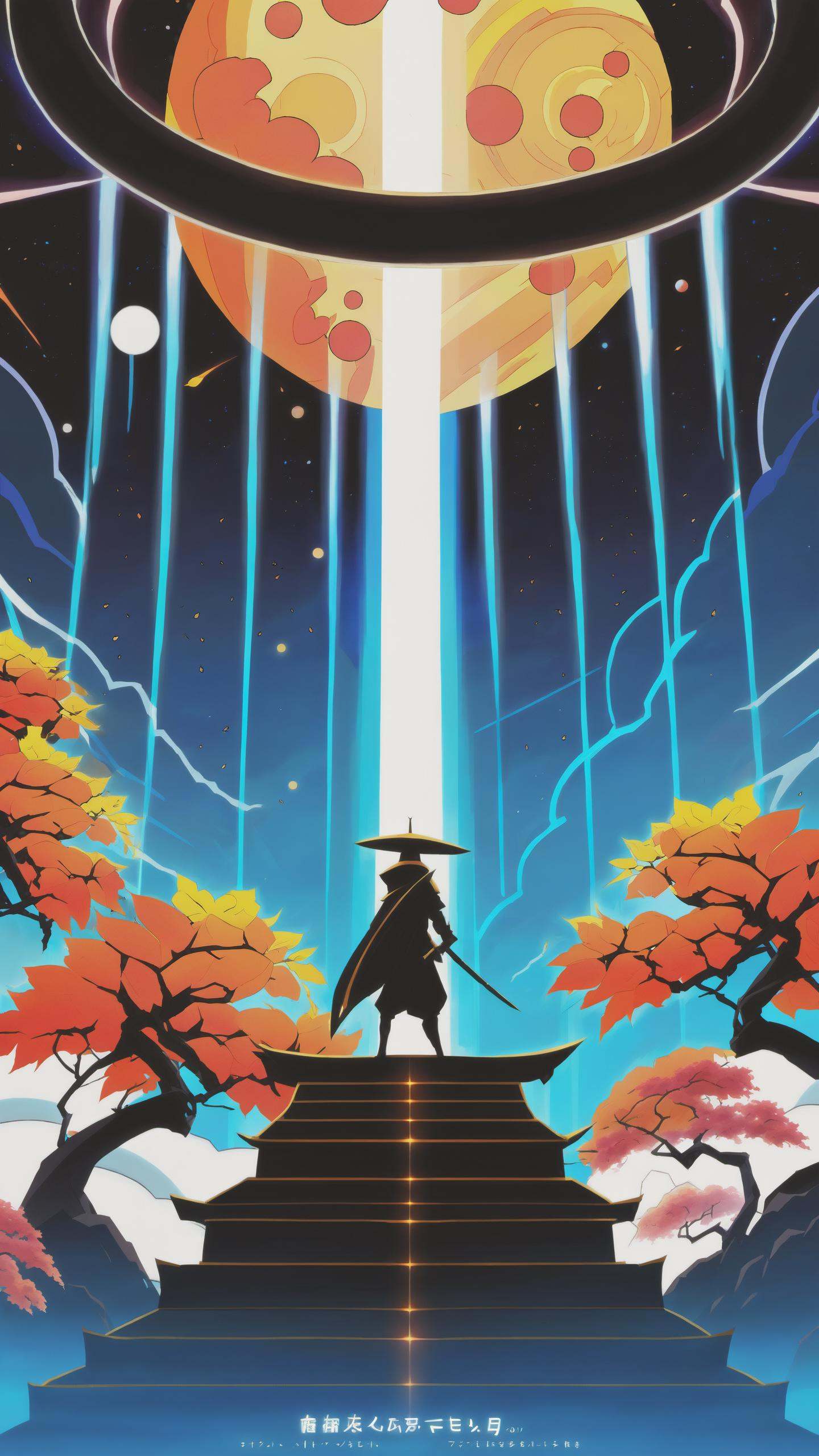 anime artwork,  Interstellar heroes,  akin to cosmic Ninjas on Tensor.Art