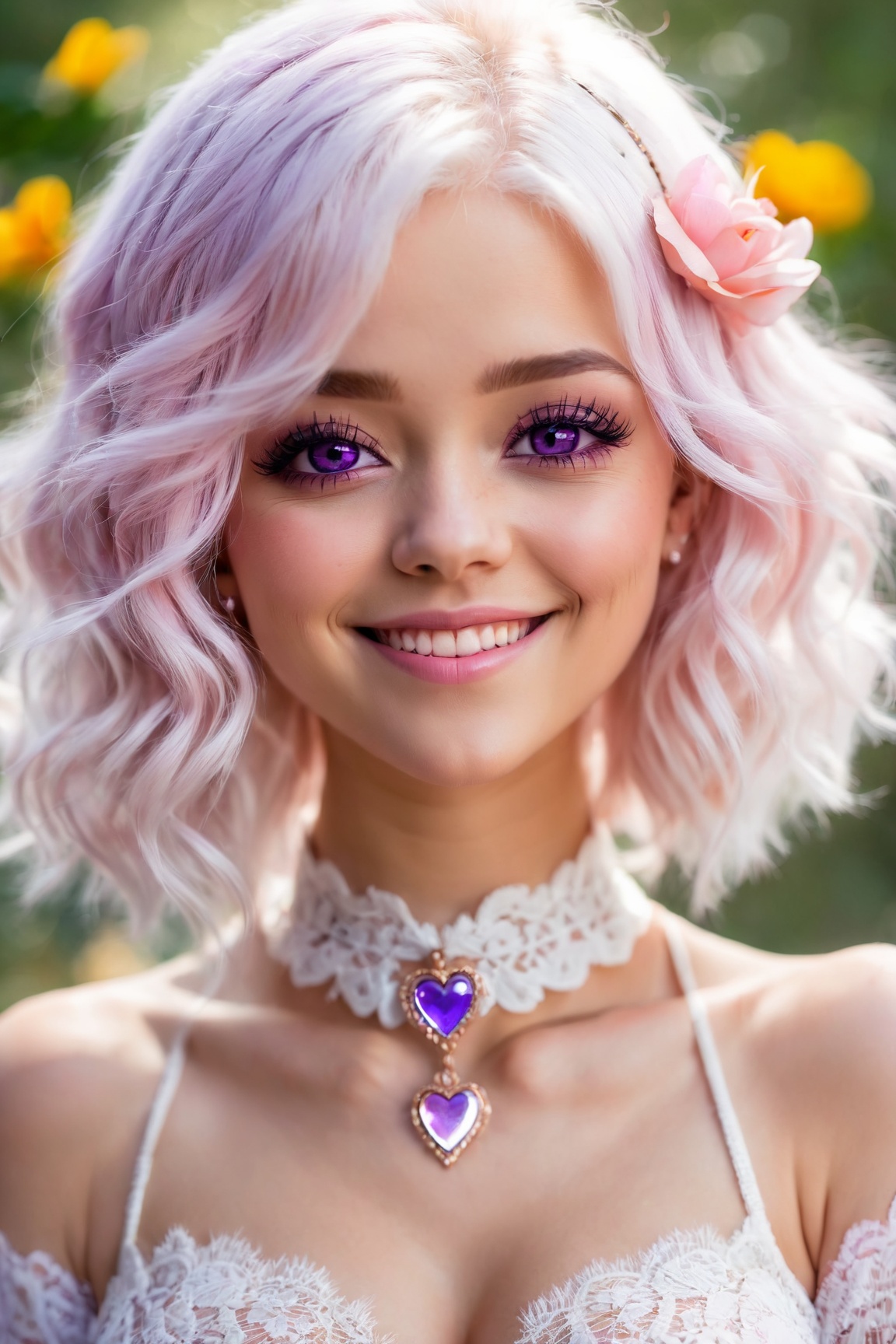 1girl,  heart-shaped pupils,  fingernails on Tensor.Art