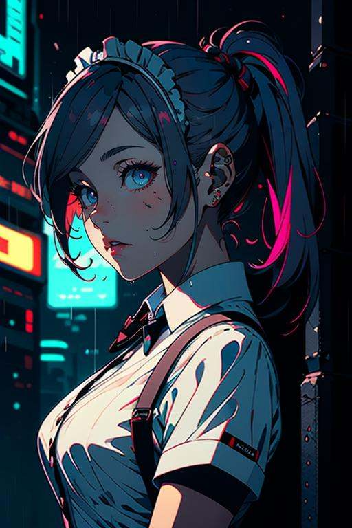 portrait,  illustration,  fcloseup on Tensor.Art