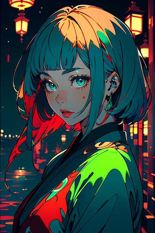 portrait,  illustration,  fcloseup on Tensor.Art