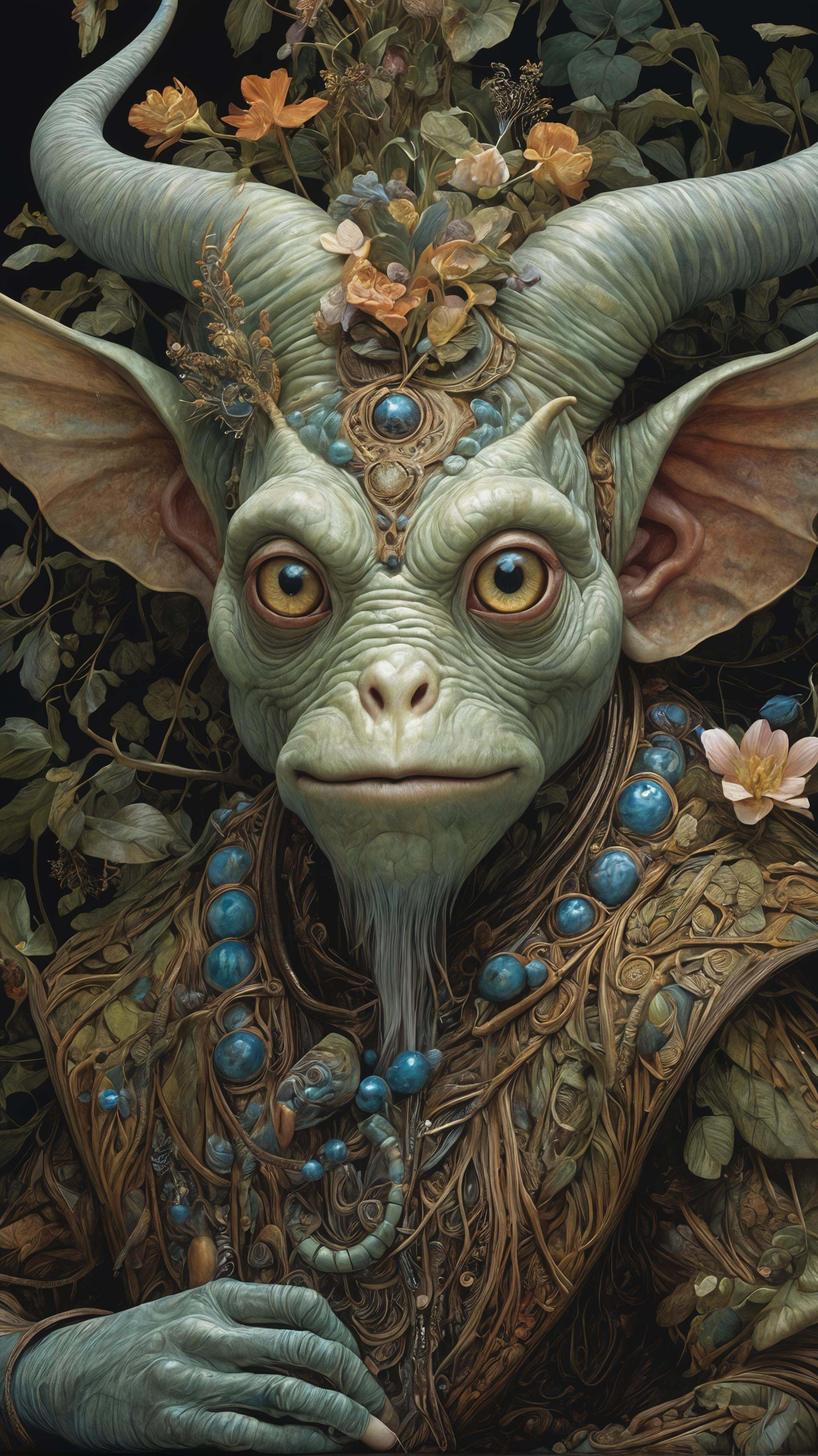 photography in the style of detailed hyper realism,  creature,  fantasy on Tensor.Art