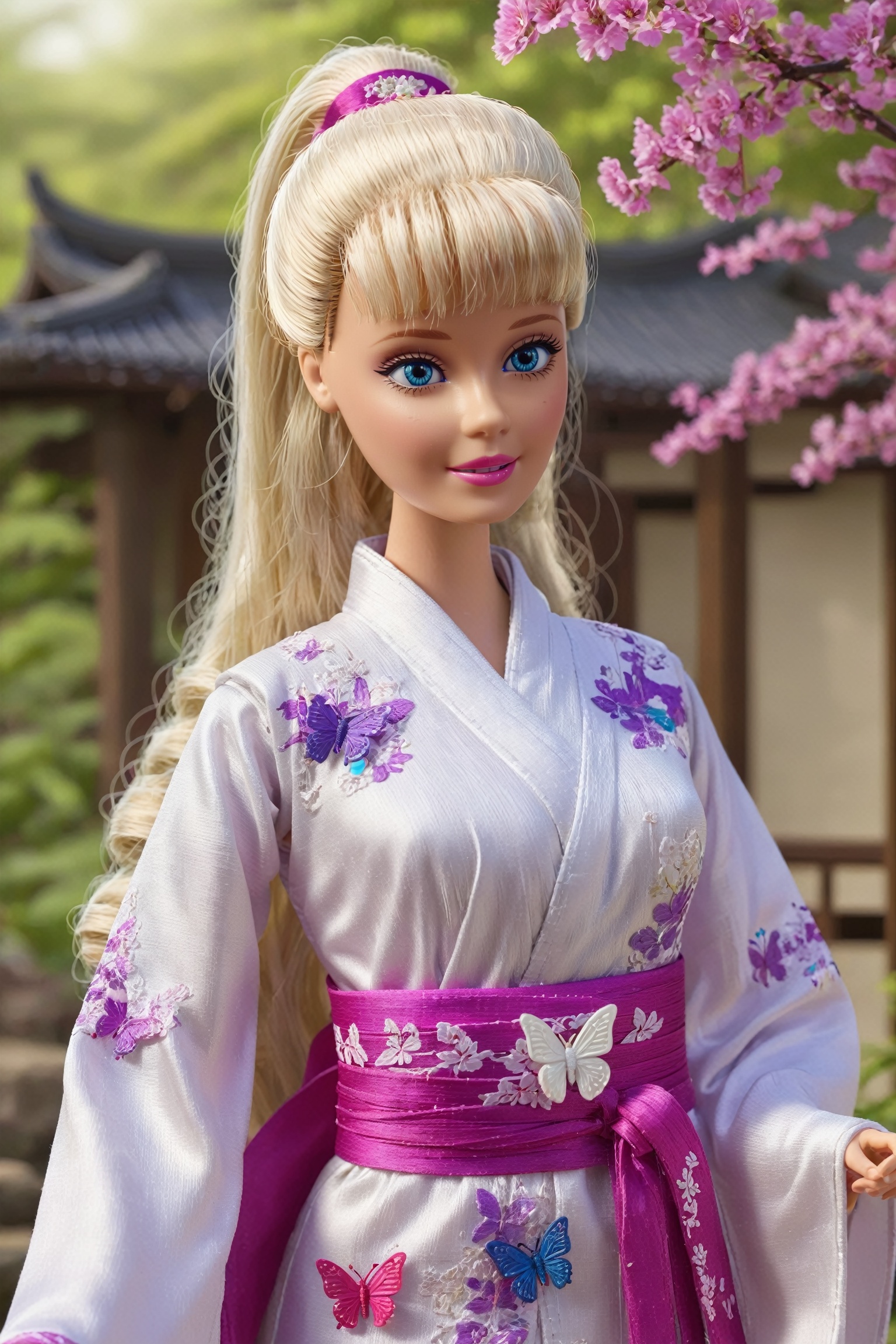 1 girl,  solo,  long white hair on Tensor.Art