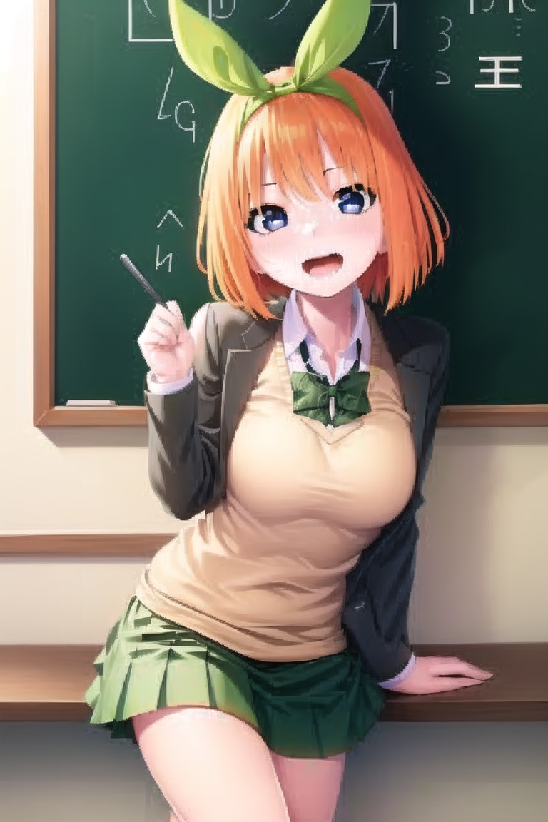 1girl,  nakanoyotsuba,  blue eyes on Tensor.Art