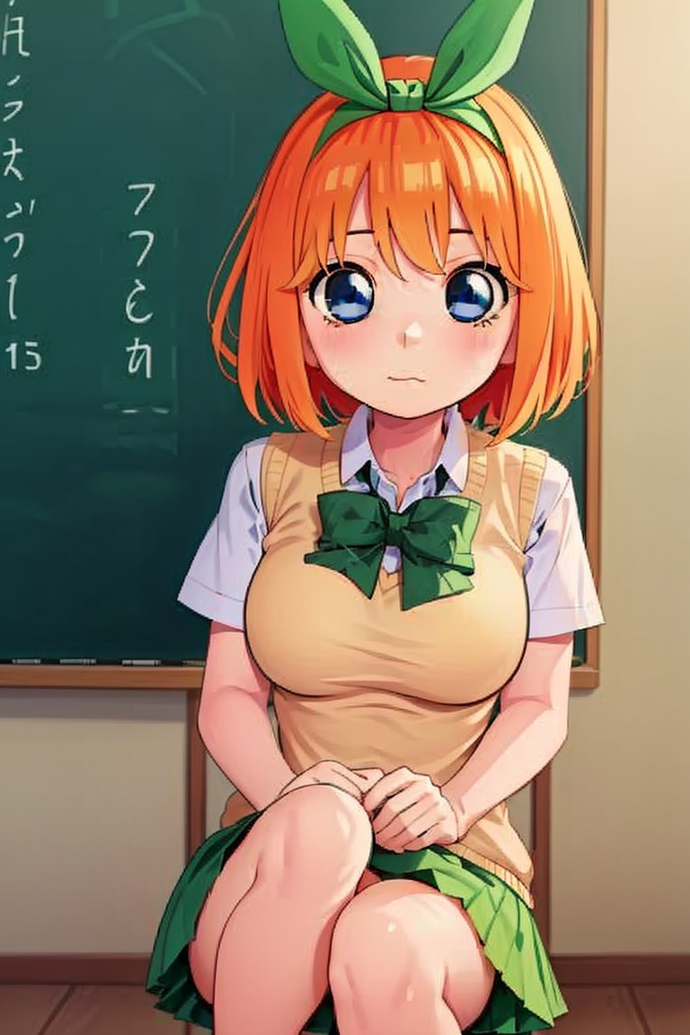 1girl,  nakanoyotsuba,  blue eyes on Tensor.Art