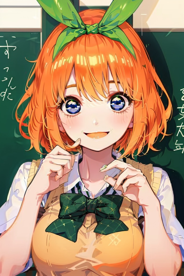 1girl,  nakanoyotsuba,  blue eyes on Tensor.Art