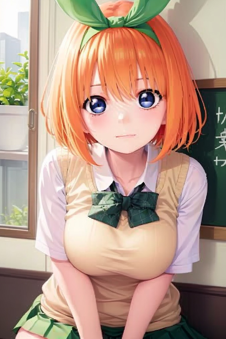 1girl,  nakanoyotsuba,  blue eyes on Tensor.Art