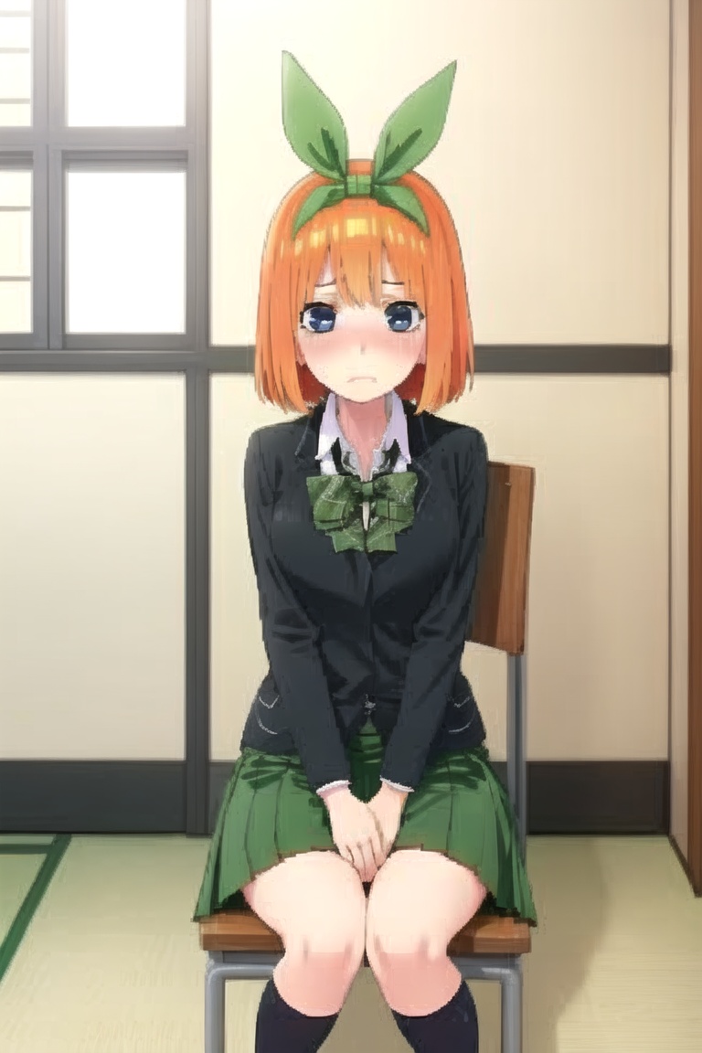 1girl,  nakanoyotsuba,  blue eyes on Tensor.Art