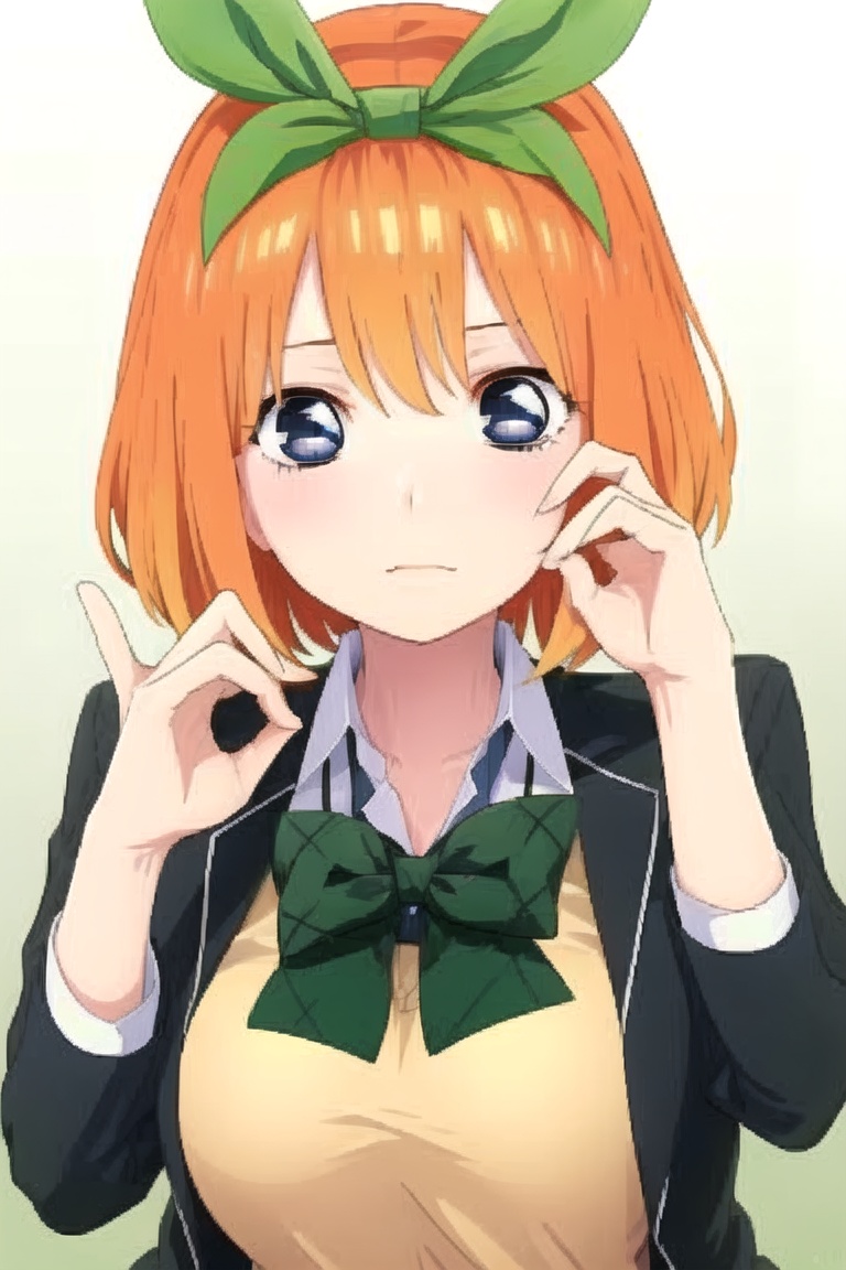 1girl,  nakanoyotsuba,  blue eyes on Tensor.Art