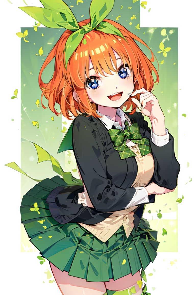 1girl,  nakanoyotsuba,  blue eyes on Tensor.Art