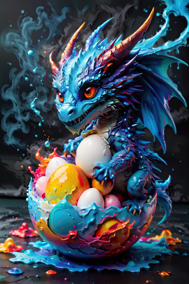 Magical dragon xL by MAGIC OF AI on Tensor.Art