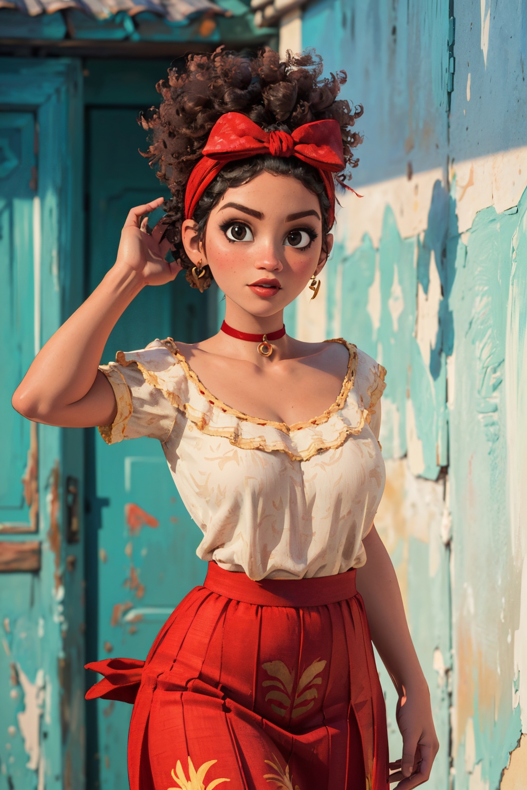 1girl,  solo,  doloresmadrigal on Tensor.Art