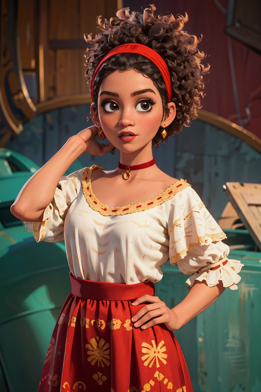 1girl,  solo,  doloresmadrigal on Tensor.Art