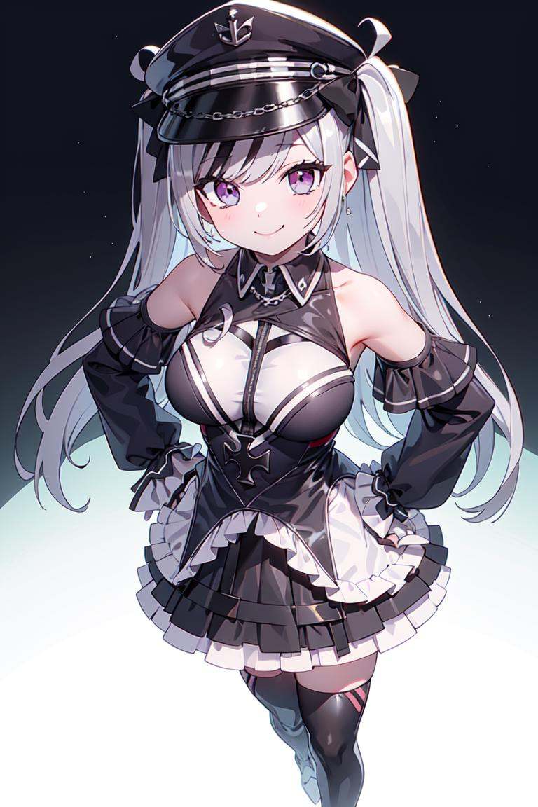 long_hair,  silver_hair,  purple eyes on Tensor.Art