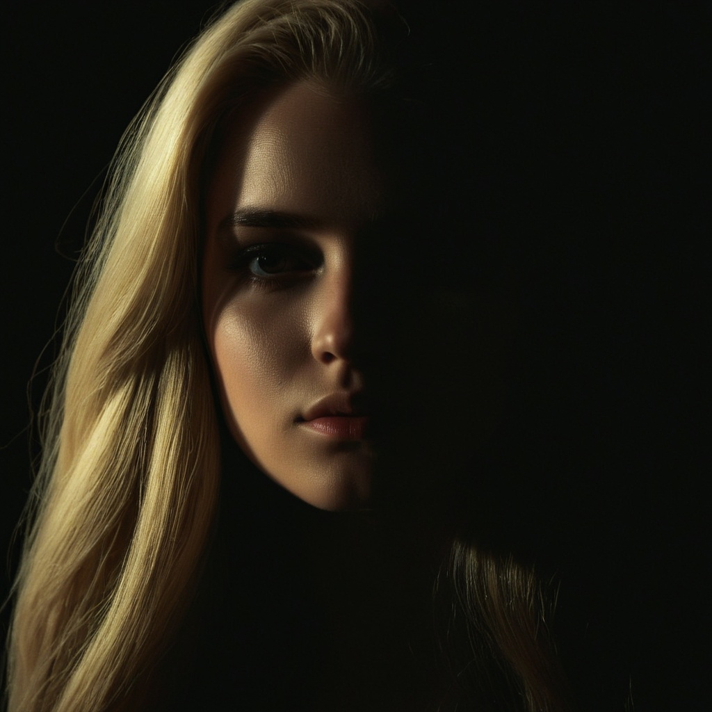 cinematic film still of dim light,  low light,  dramatic light on Tensor.Art