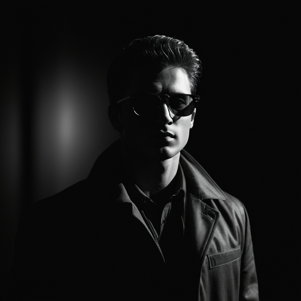 cinematic film still of dim light,  low light,  dramatic light on Tensor.Art