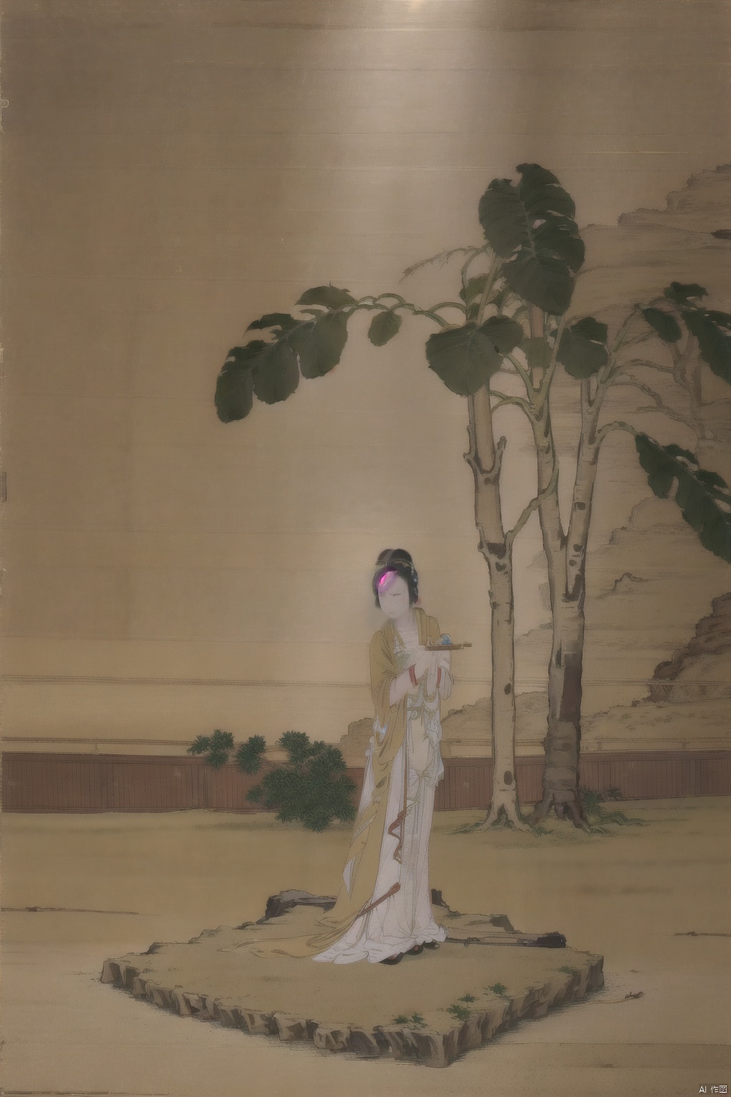 (1girl:1.3), (best quality, masterpiece, ultra high resolution),depth of field,(full body:1.2), (day:1.2), (cinematic lighting:1.2), painting