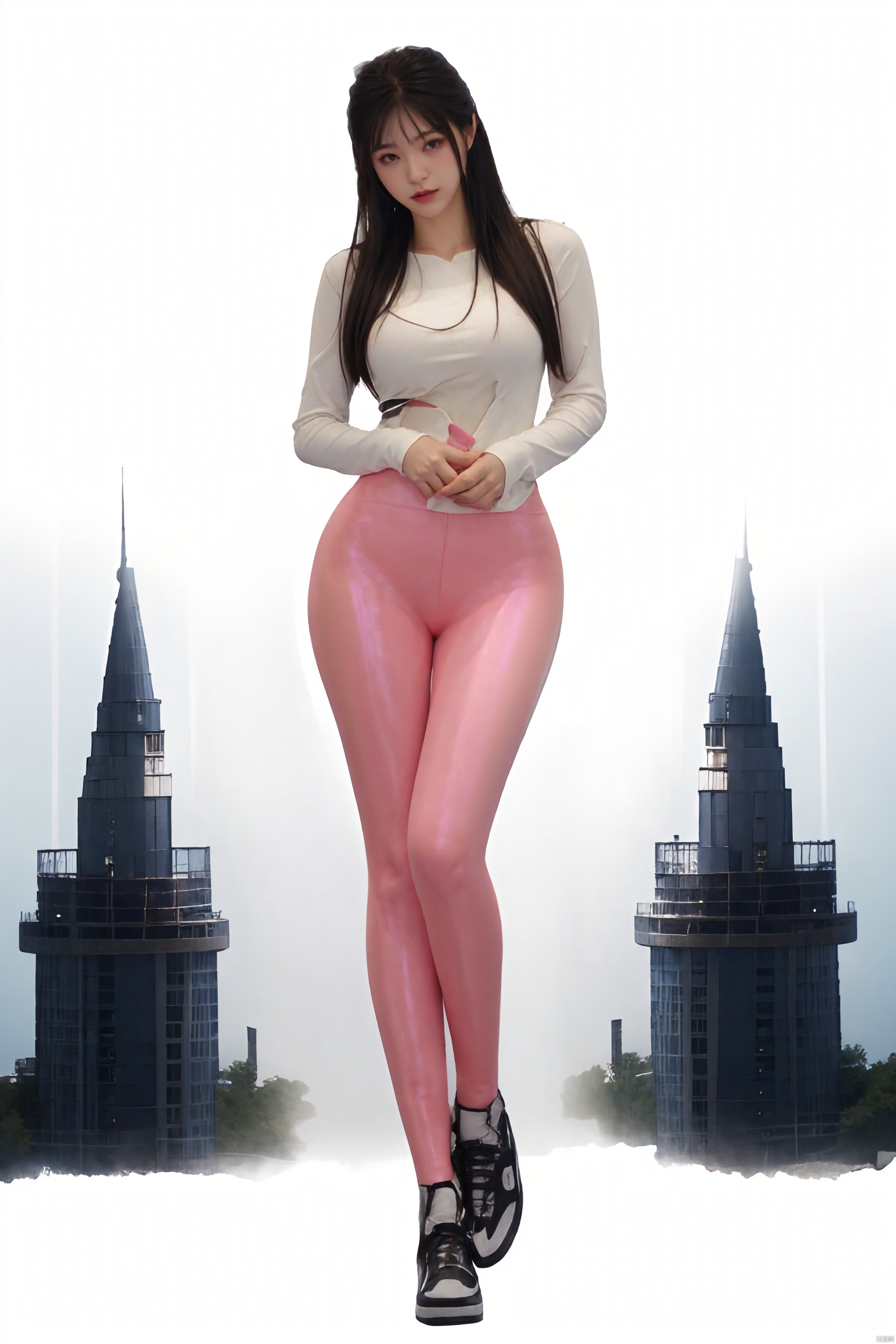 Pink leather pants.,you can see the whole body from a distance,(full body:1.5),(panorama:1.5),(feet:1.5),realistic,reality,,,large breast,,,breasts cutout clothing,breasts,),,heart_areola,,naturalEyeColor,
rainbow hair,,air bangs,hair censor,shawl,jumpsuit,corsage,water shoes,thigh-high socks,high-waisted stockings,deep v-neck suspender dress,hooded bodycon dress,lace evening gown,party dress,
summer,Japanese_hotel,downtown,turret,pillow_hug,
nsfw,,,, 1 gir, Real, Dingdall effect, cpdd