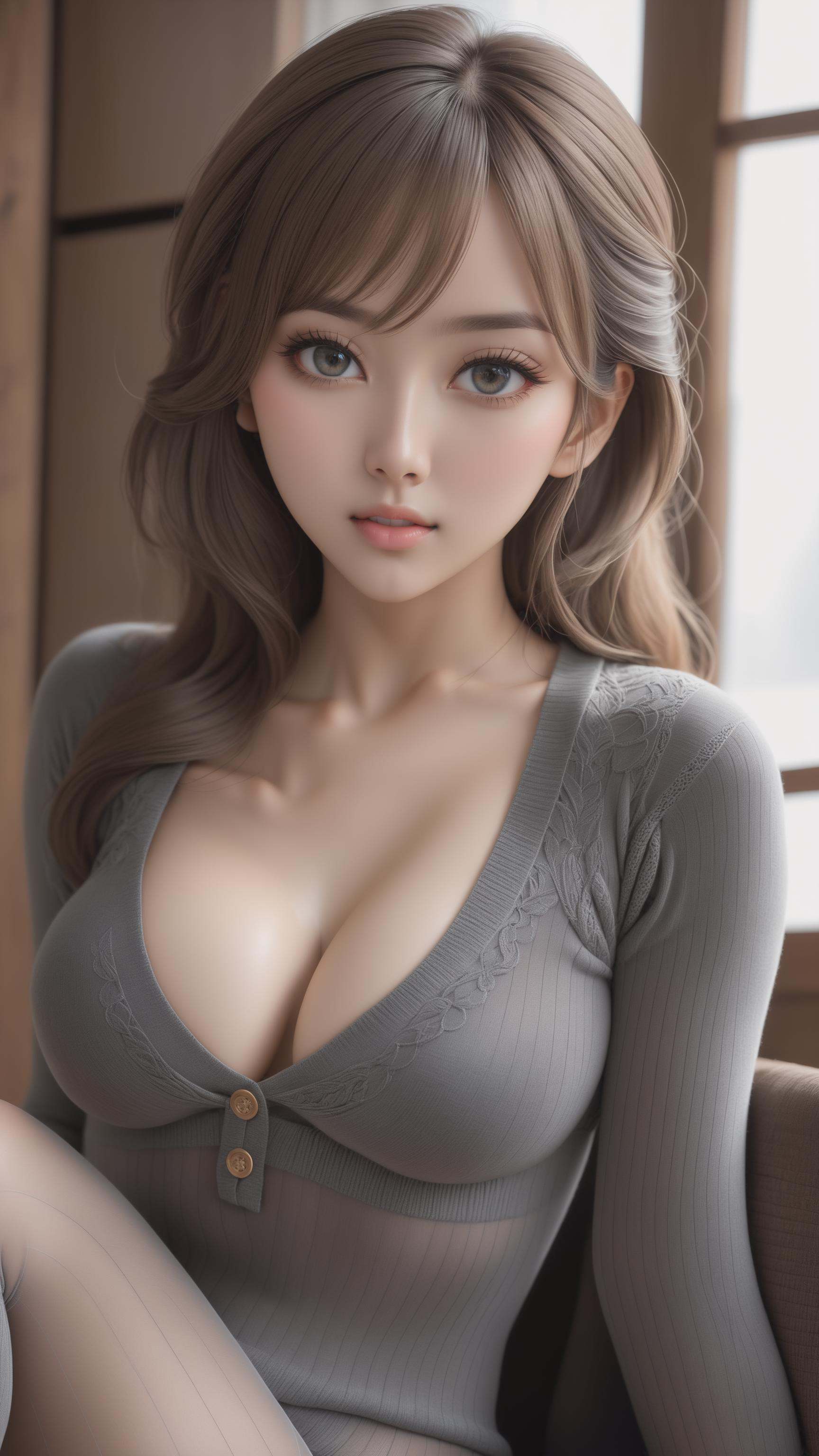 japan Cutie,  young face,  open clothes on Tensor.Art