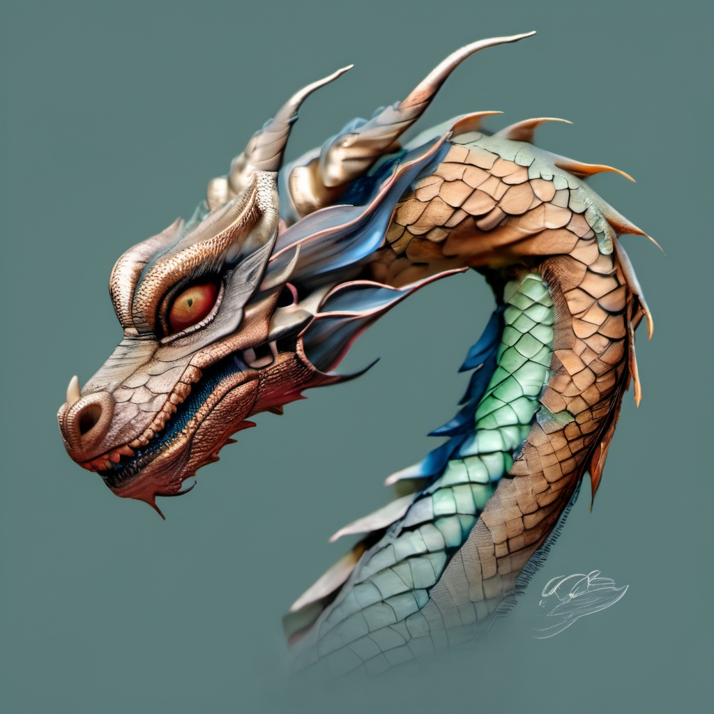 eastern beauty dragon,  photographed on a Nikon Z7 II Mirrorless Camera,  120mm F/4 wide-anglebest quality on Tensor.Art