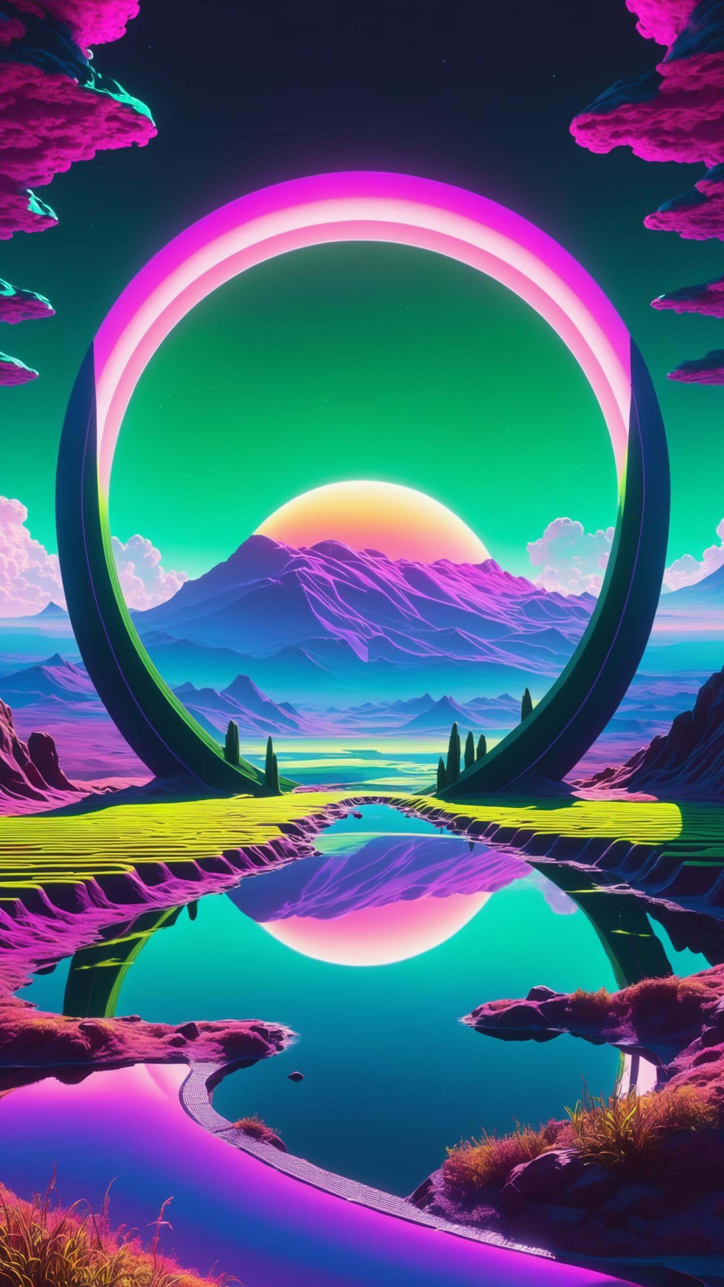 Super high definition,  reflective pools,  HDR on Tensor.Art