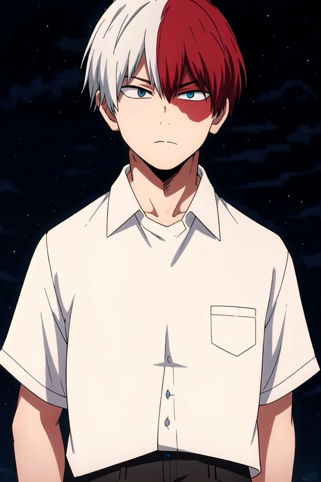 1boy,  Blue eyes,  Grey eyes on Tensor.Art