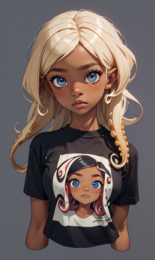 1girl,  solo,  blush on Tensor.Art