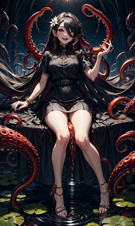 1girl,  solo,  long hair on Tensor.Art