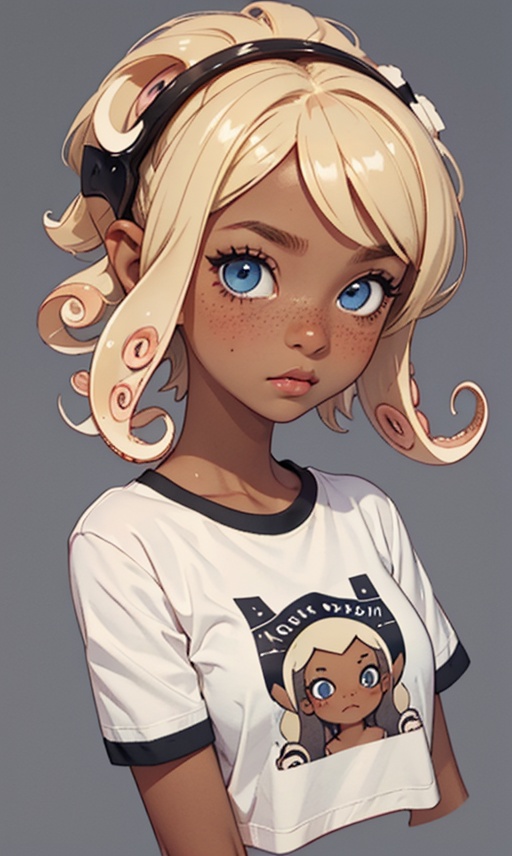 1girl,  solo,  blush on Tensor.Art