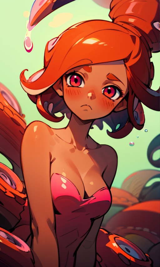 1girl,  solo,  breasts on Tensor.Art