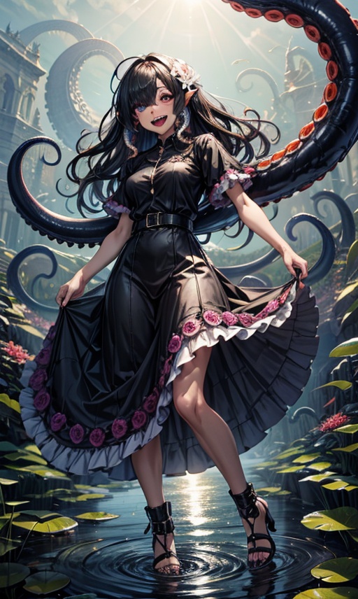 1girl,  solo,  long hair on Tensor.Art