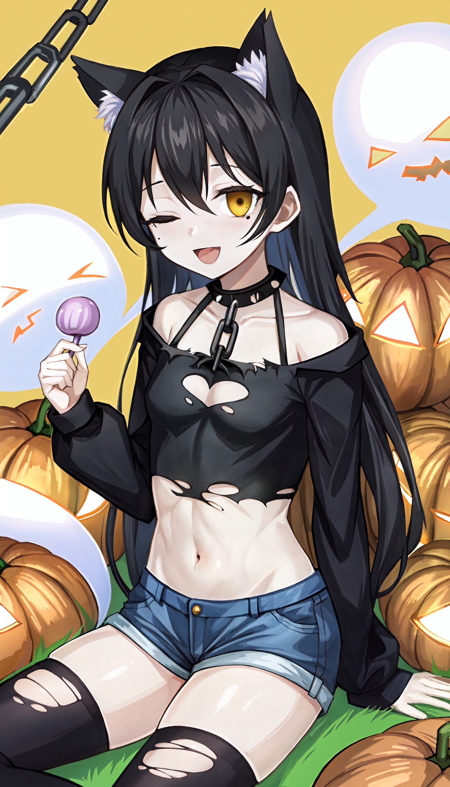 1girl,  halloween,  solo on Tensor.Art