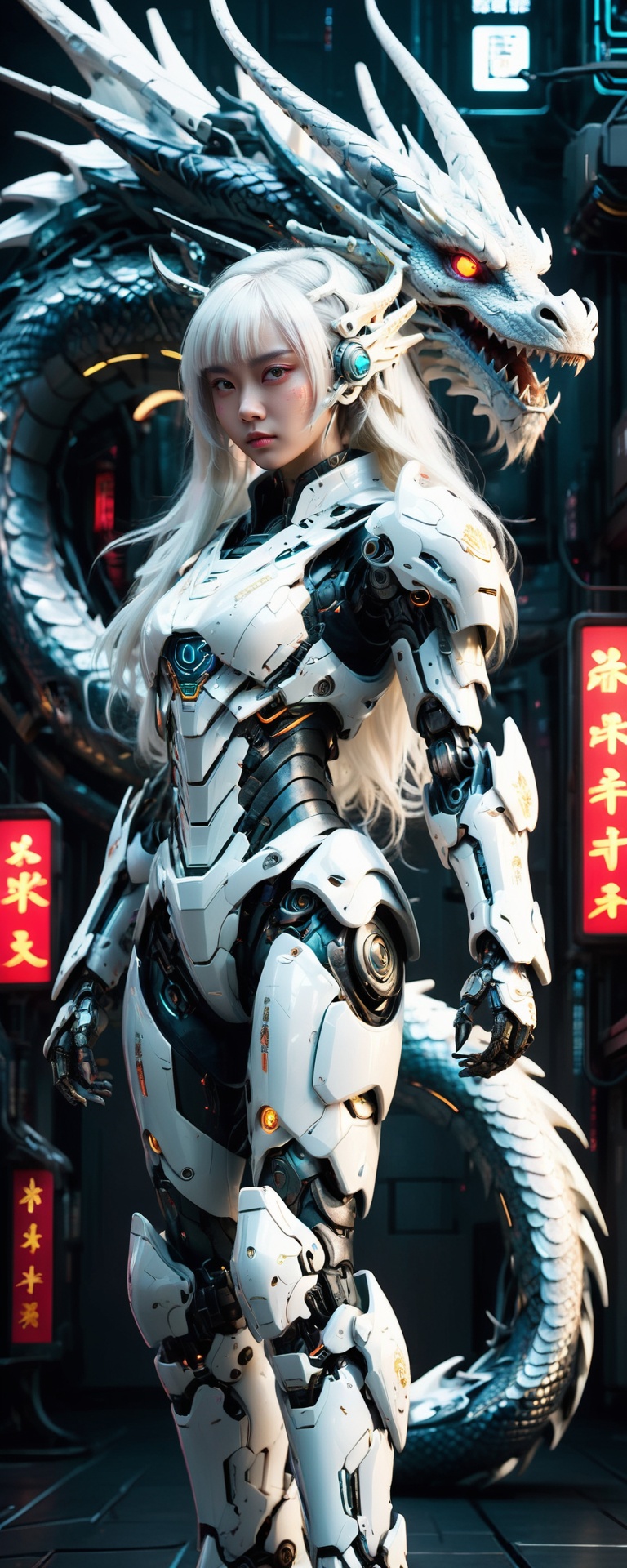 Full body,  outer_space,  robot female on Tensor.Art