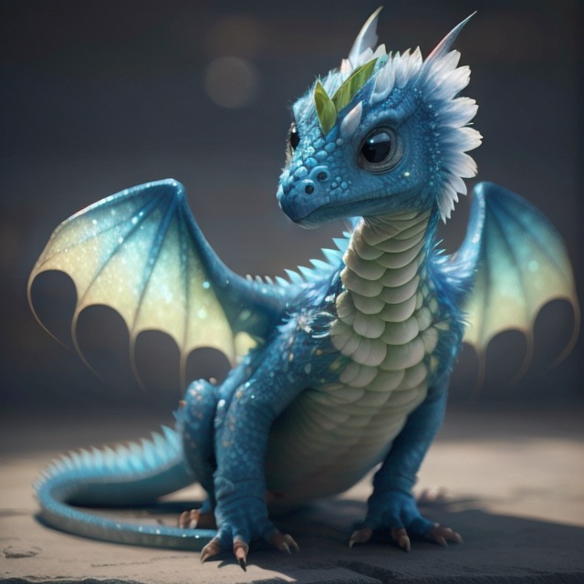 dragon,  dragon cute,  wings on Tensor.Art