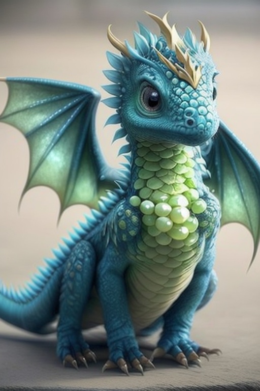 dragon,  dragon cute,  wings on Tensor.Art