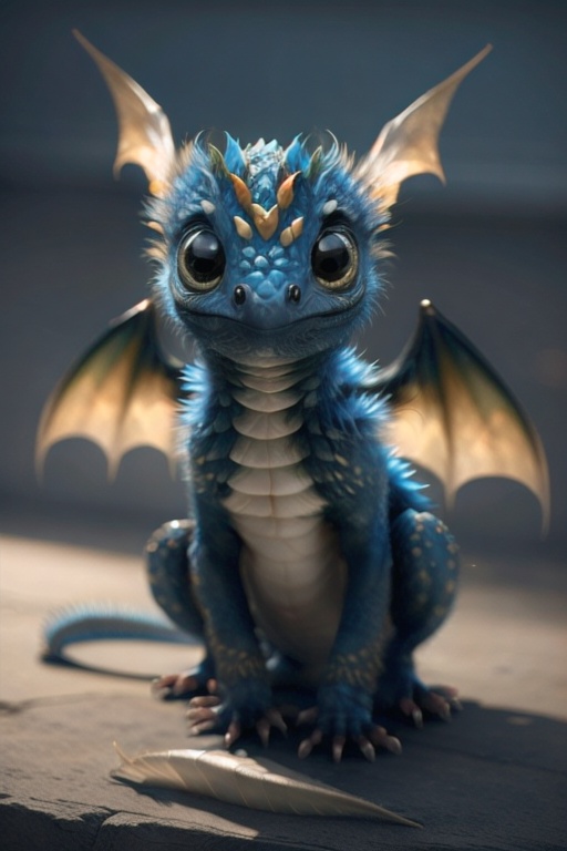dragon,  dragon cute,  wings on Tensor.Art