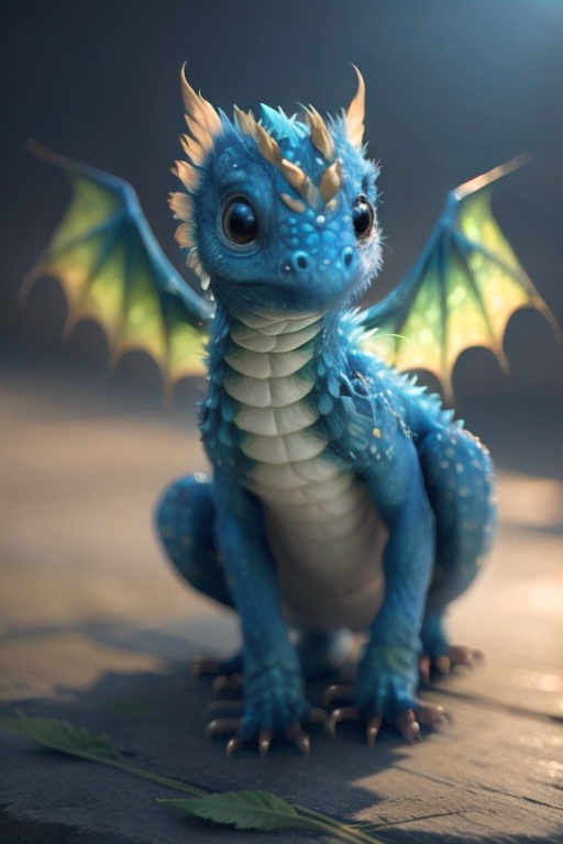 dragon,  dragon cute,  wings on Tensor.Art