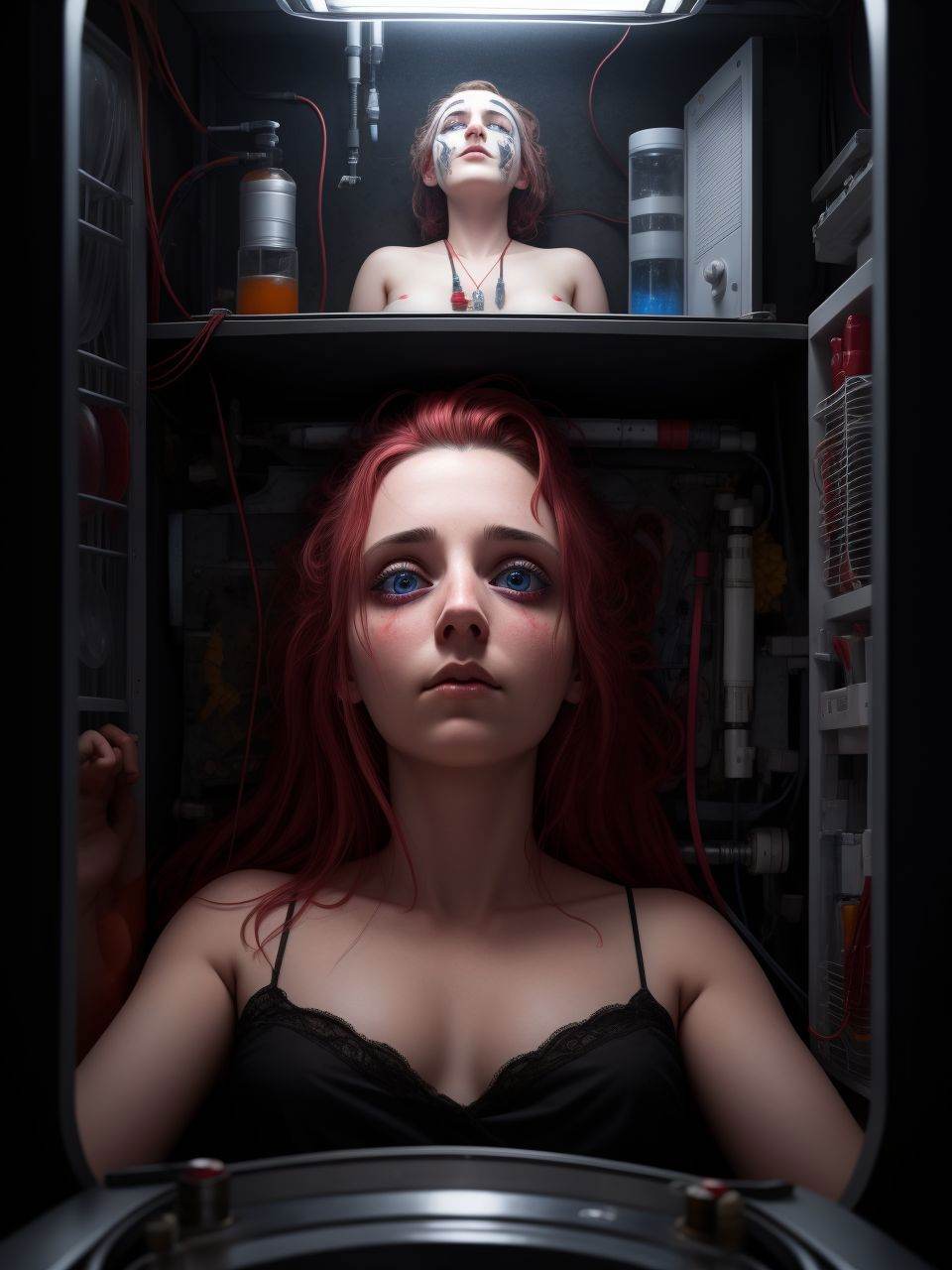 photo RAW,  portrait,  science lab on Tensor.Art