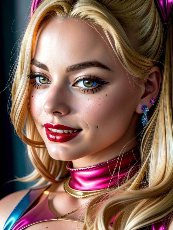 Margot Robbie is Harley Quinn on Tensor.Art