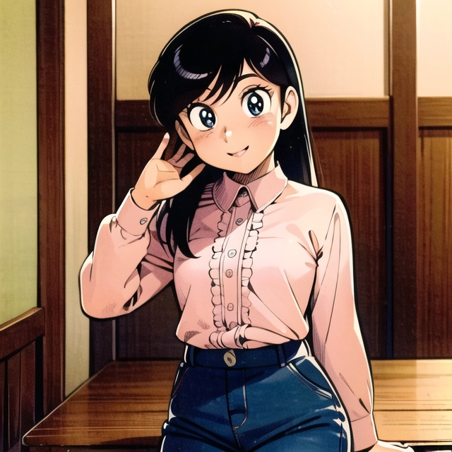 ohime,  comic style,  official art on Tensor.Art