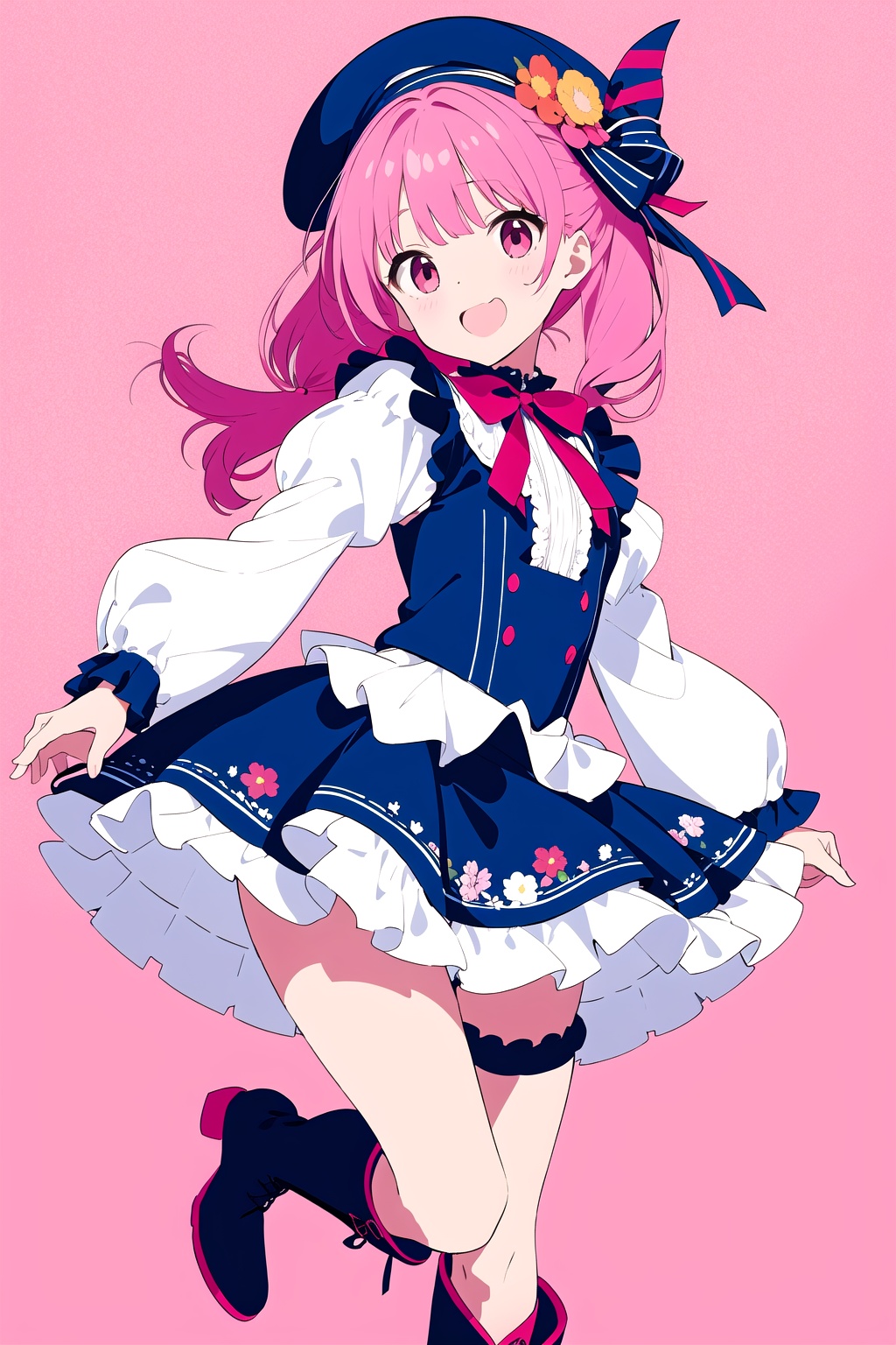 extremely detailed,  detailed background,  frilly skirt on Tensor.Art